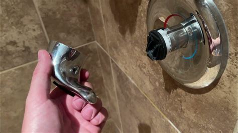 How to fix a loose shower handle